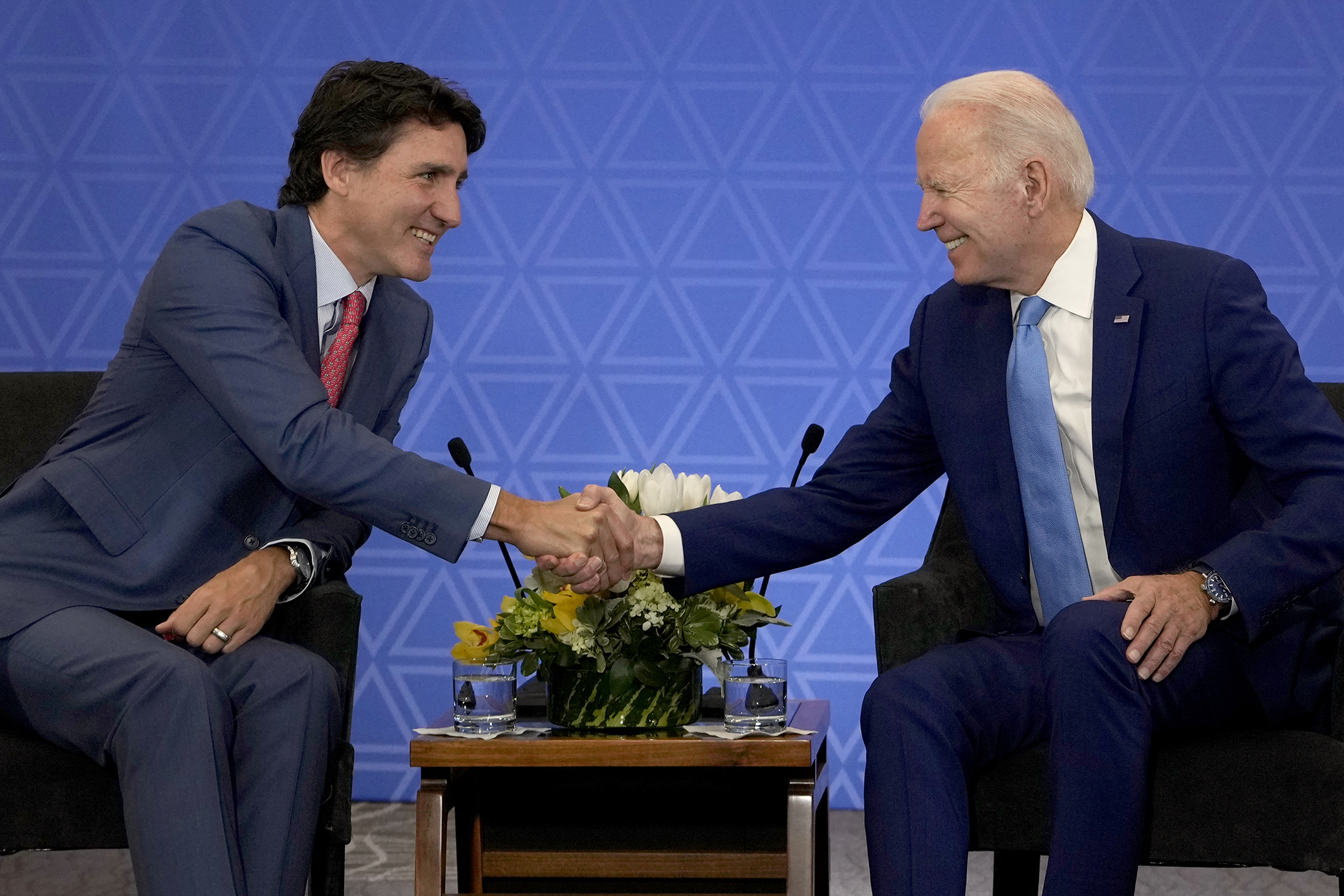 Prime Minister Justin Trudeau, U.S. President Joe Biden