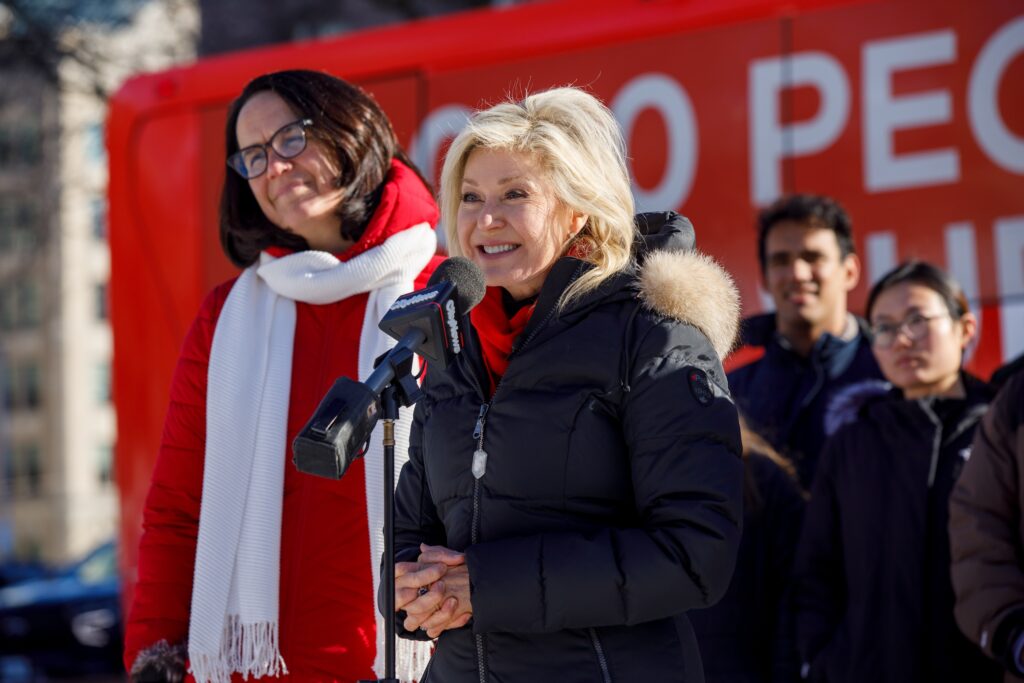 Ontario Liberal Party Leader Bonnie Crombie.