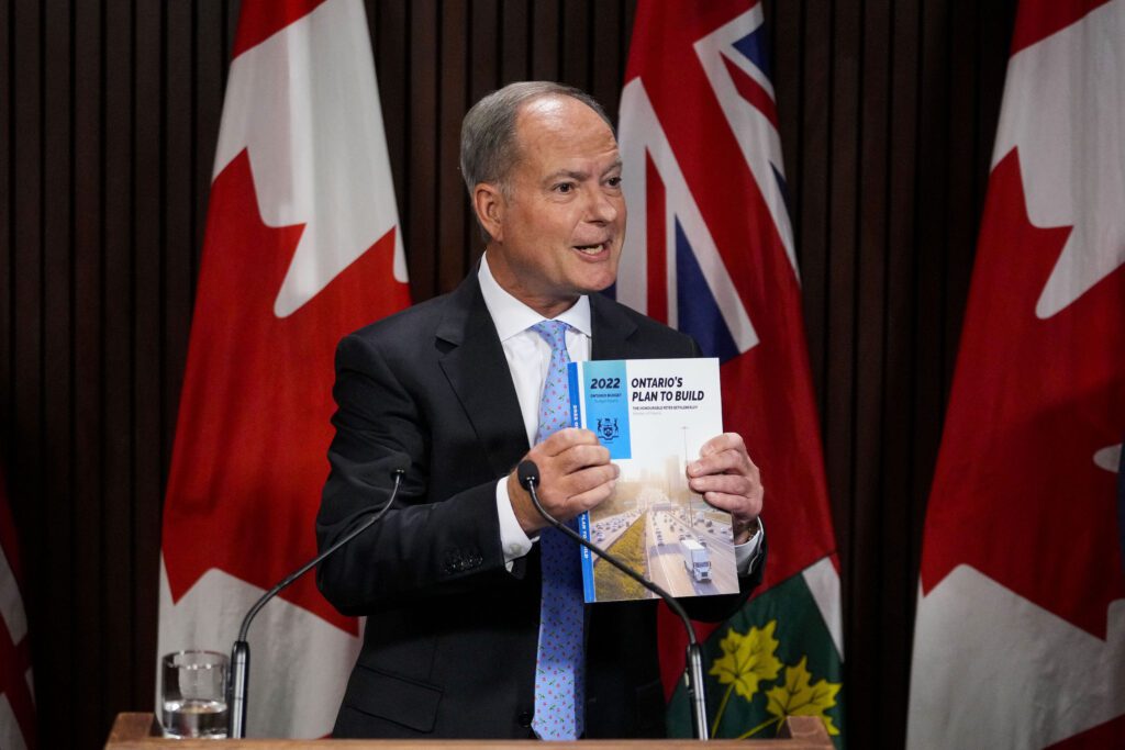 Ontario Minister of Finance Peter Bethlenfalvy